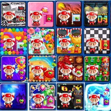 泡泡堂PC版-账号-[ 720级]纯四字超级角色全 经验值独特