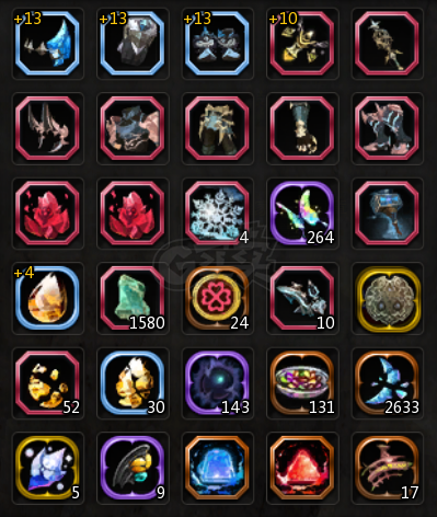 龙之谷-账号-[冰灵99]25c硬核冰 众神佛光英雄石大衣柜