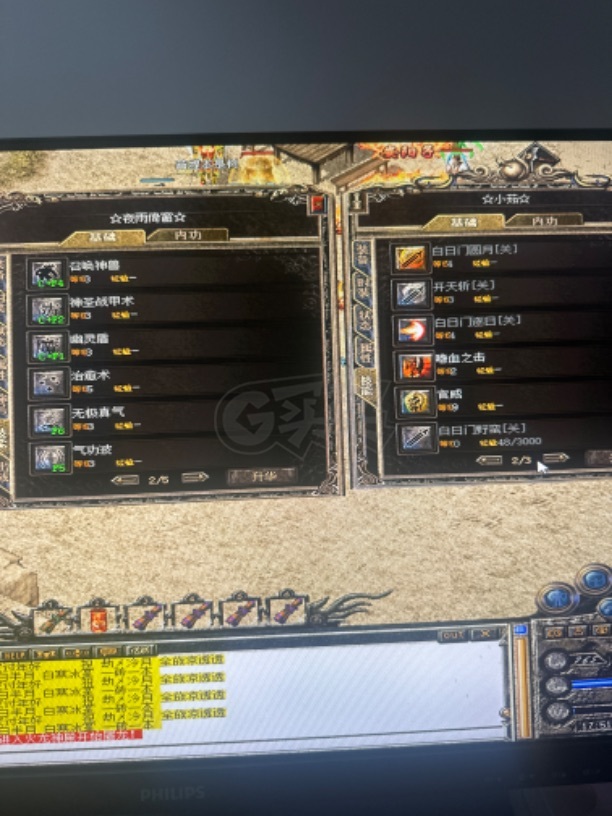 热血传奇-账号-[道士 819级]道站打包