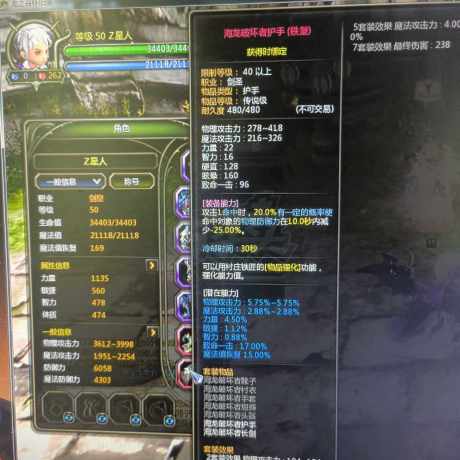 龙之谷怀旧服-账号-[剑皇 50级]五件套，海龙L主副，8收藏，专精140战士75