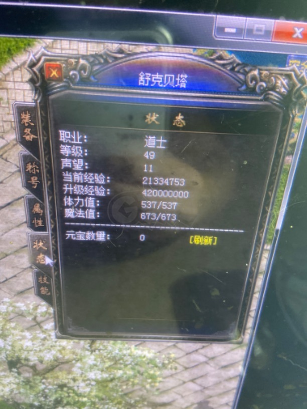 热血传奇1.76秒卡传承版-账号-[道士 49级]不议价不议价不议价