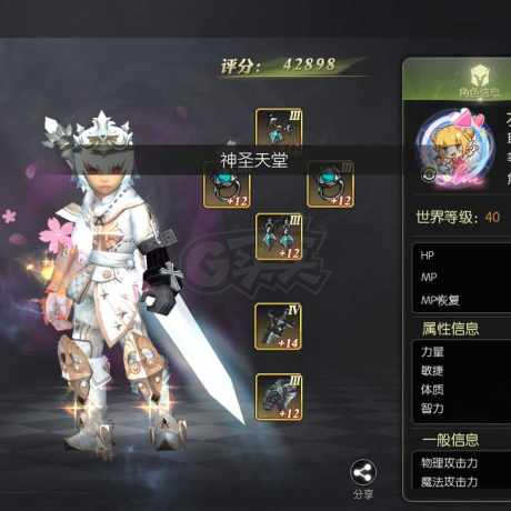 龙之谷世界-账号-[剑圣 ]4.3无虚战力，带首领板子，最终1000两套首饰a，带战神武