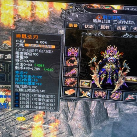 传奇外传-账号-[主体刺客 781级]三项链，刺法号双九套，银两百万
