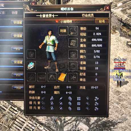 传奇3(时长版)-账号-[道士 54级]54级道士