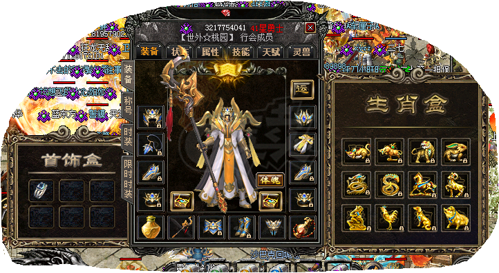 传奇外传-账号-[主体法师 999级]  便宜啊   主号41星  英雄31星