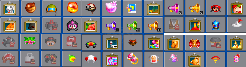 泡泡堂PC版-账号-[ 720级]有一对丘比特戒指，21个泡泡，盾牌特效，一万多菜刀复活等