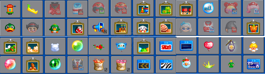 泡泡堂PC版-账号-[ 720级]有一对丘比特戒指，21个泡泡，盾牌特效，一万多菜刀复活等