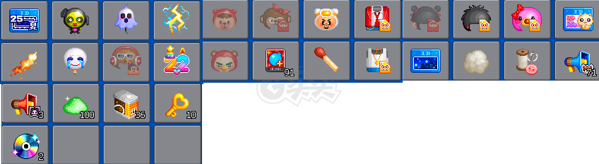 泡泡堂PC版-账号-[ 720级]有一对丘比特戒指，21个泡泡，盾牌特效，一万多菜刀复活等