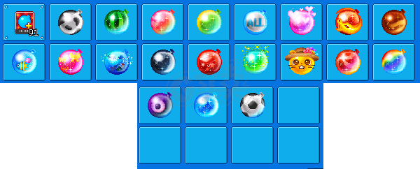 泡泡堂PC版-账号-[ 720级]有一对丘比特戒指，21个泡泡，盾牌特效，一万多菜刀复活等