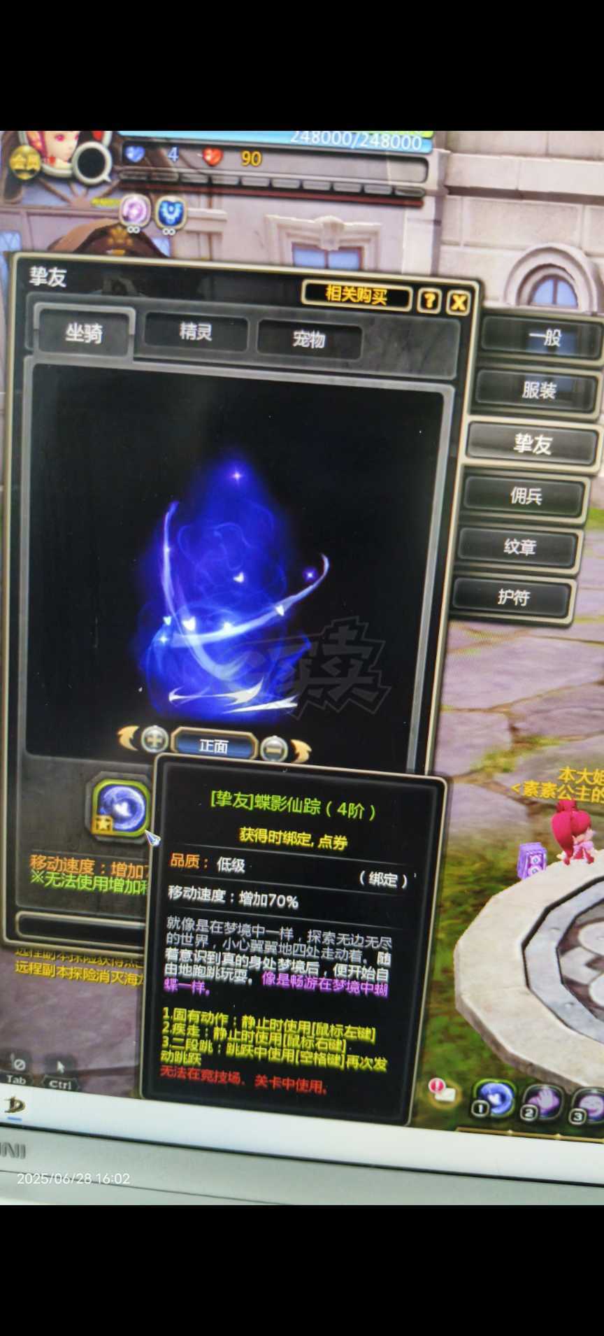 龙之谷-账号-[银色猎人 99级]26银弓4套特武4阶坐骑