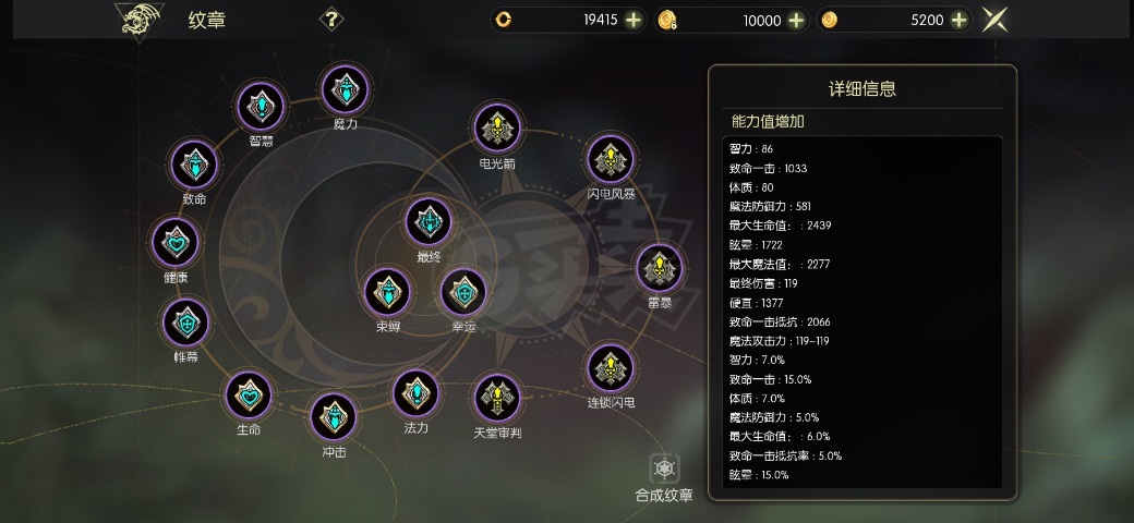 龙之谷世界-账号-[祭司 ]5.2祭祀雷神细节