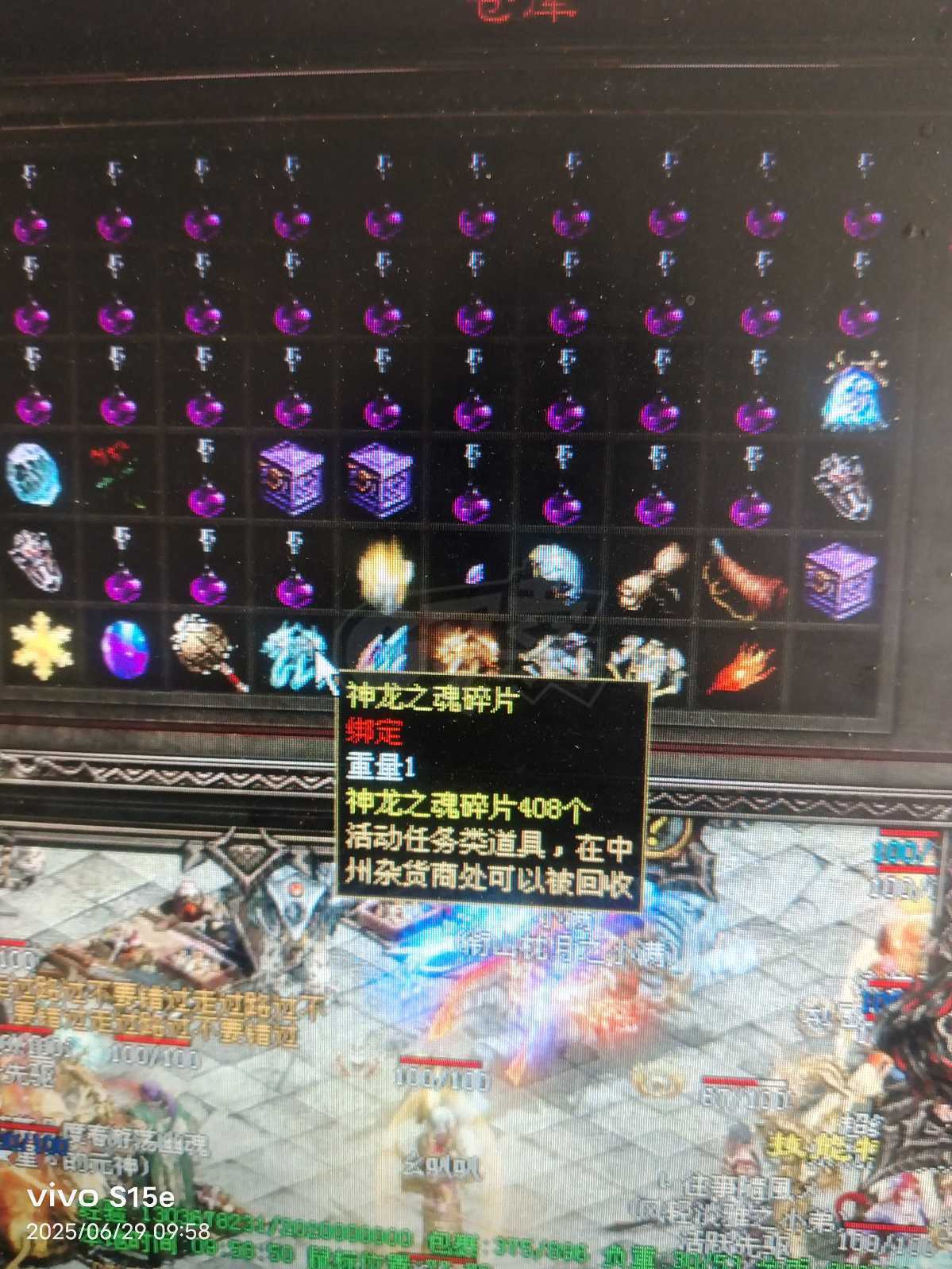 传奇世界-账号-[法师 66级] 狂龙紫电v6 5级神龙之魂