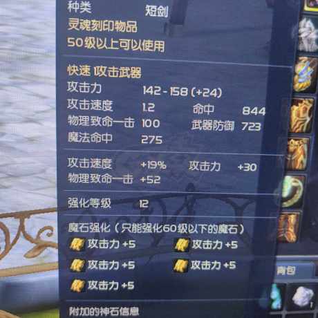永恒之塔-账号-[杀星 50级]黄龙王*12，5洞破灭 十夫首饰套 带35万obs