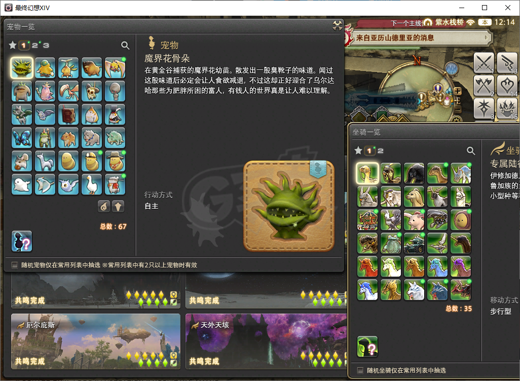 最终幻想14-账号-[召唤师*秘术师* 100级]7战职，生产采集100极，幻想药，雷迦利亚G型，摇摇车，主线清完7.0