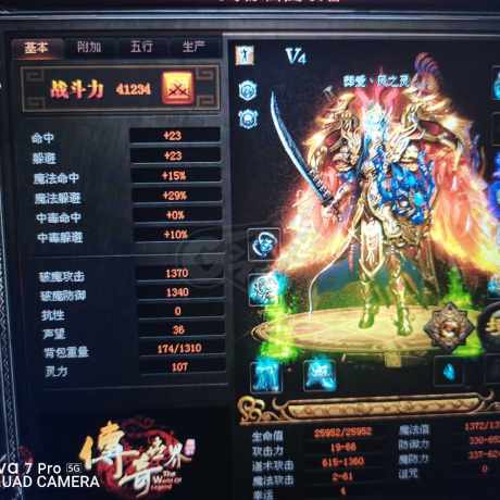 传奇世界-账号-[道士 71级]便宜出了