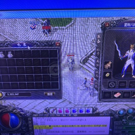 热血传奇1.76秒卡传承版-账号-[道士 48级]48道