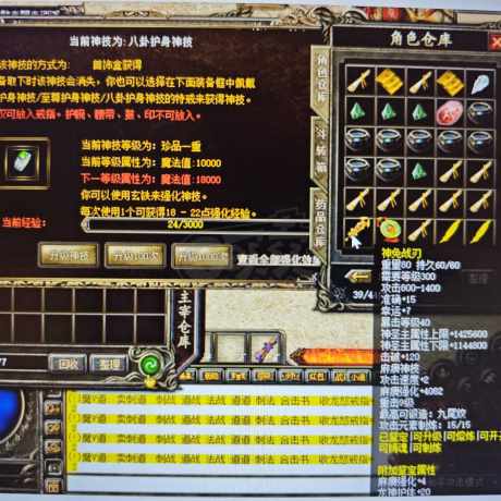 热血传奇-账号-[道士 999级]加血道道战组合，6重合击，千万伤害天机挂机50关