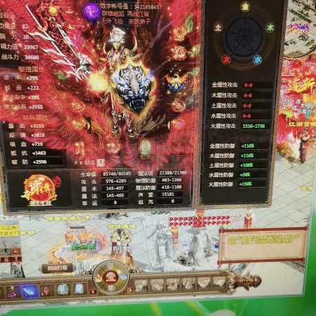 夺宝传世-账号-[战士 71级]200级满级大战士