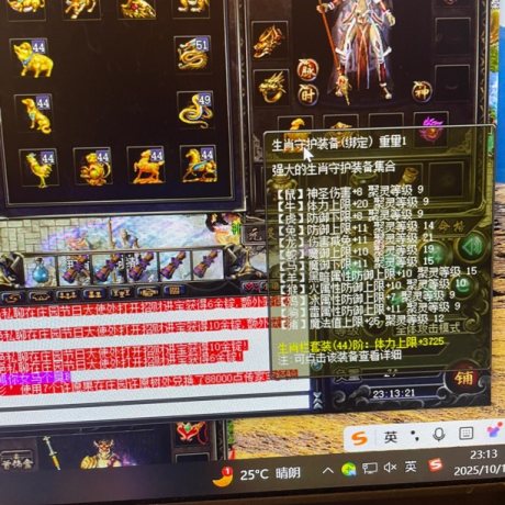 传奇归来-账号-[女 法师 999级]法师玉1074觉醒10介55满生肖*马60级图片上有的都有