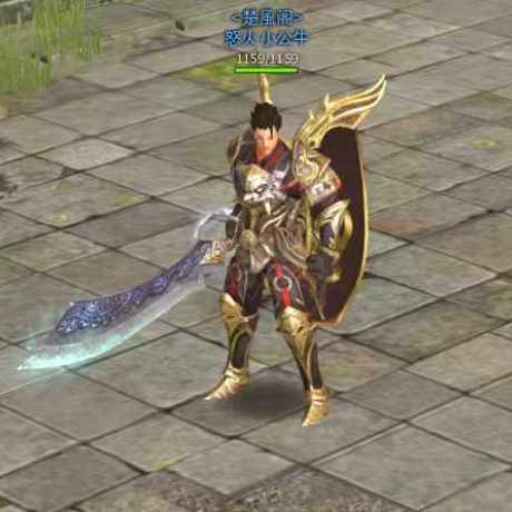 传奇永恒-账号-[光芒 男 战士 52级]灵魂绑定武器，强化*9井中月