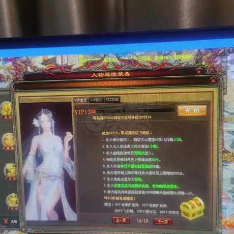 传奇世界-账号-[法师 71级]出售VIP13的满级天怒法带神农套