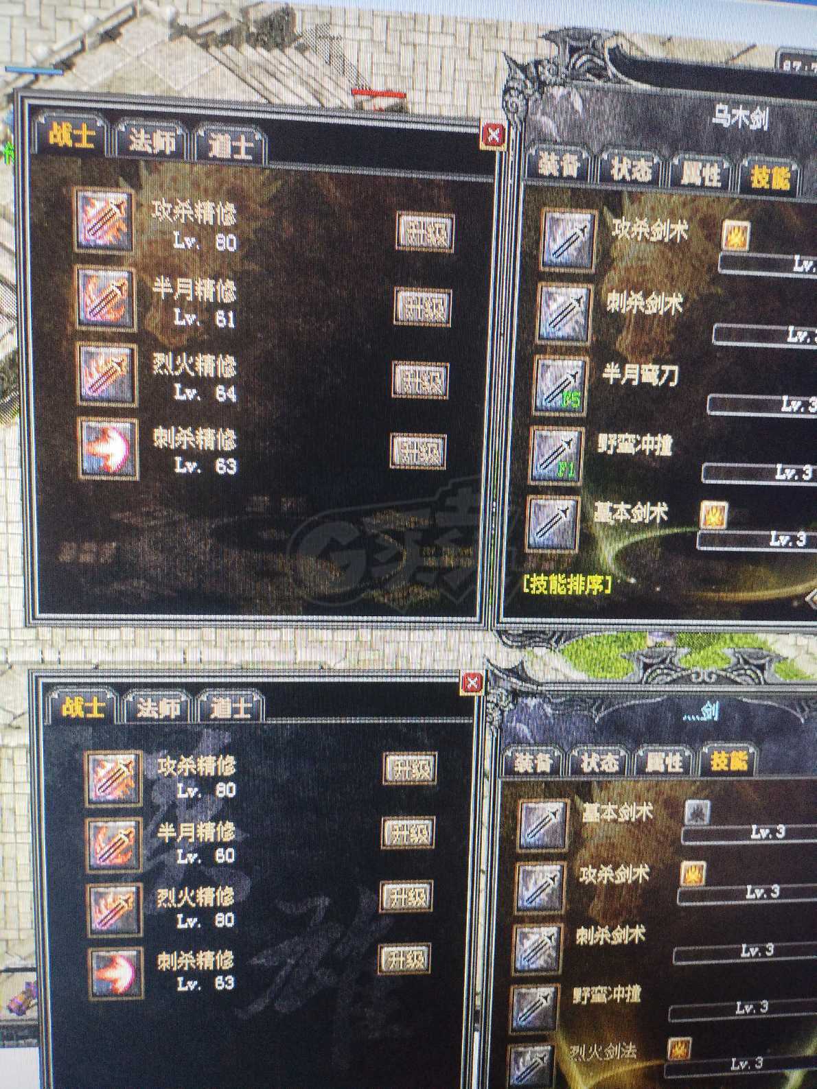 传奇外传-账号-[主体战士 101级]高等级战战号，带2套5级合计生肖套，两套天威重钢裁决9套