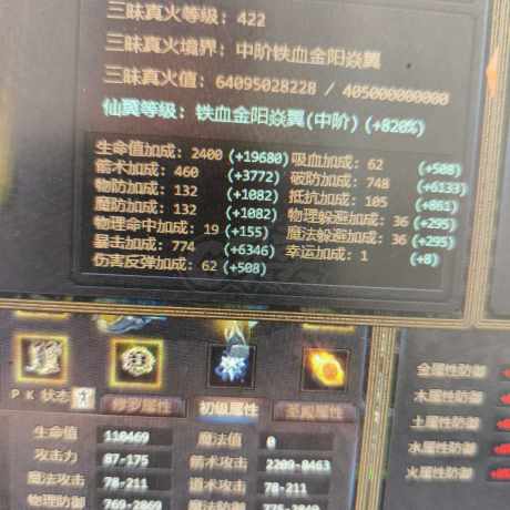 夺宝传世-账号-[箭灵 71级]价格一步到位，不是啥号都能卖两千，真火422