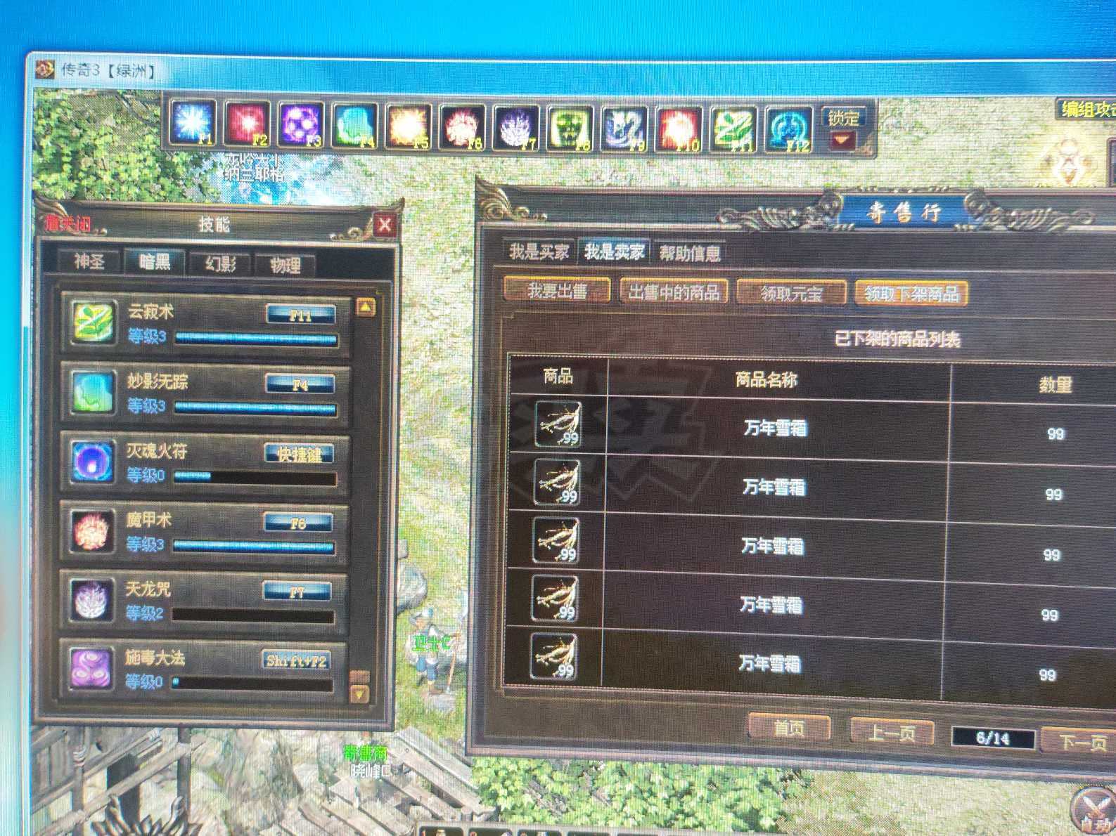 传奇3(时长版)-账号-[道士 61级]买了就赚到了