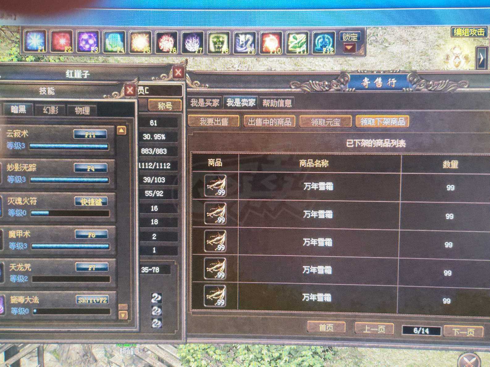 传奇3(时长版)-账号-[道士 61级]买了就赚到了