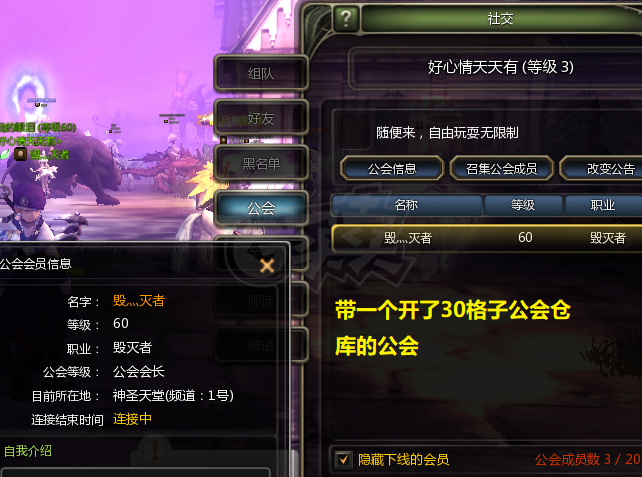 龙之谷怀旧服-账号-[毁灭者 60级]危险盼望套，主副10，带转职书，月卡，交易所东西多