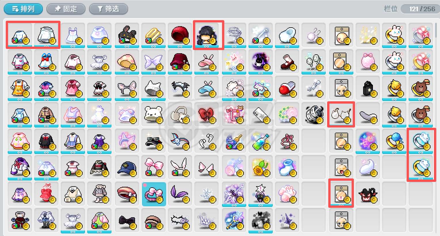 冒险岛-账号-[神射手 280级]二字id白雪人戒指人偶彩虹纹满解花瓶p宠9000联盟