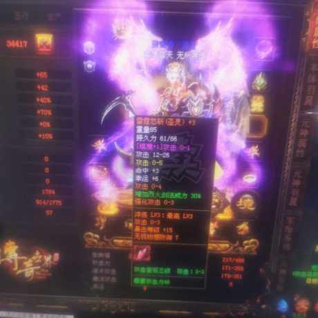 传奇世界-账号-[战士 天仙18重]V12大战士60*经验