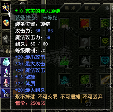 风云怀旧服-账号-[猎手 炼气期1阶]0F77猎手大多多法宝勋章70极品*10套