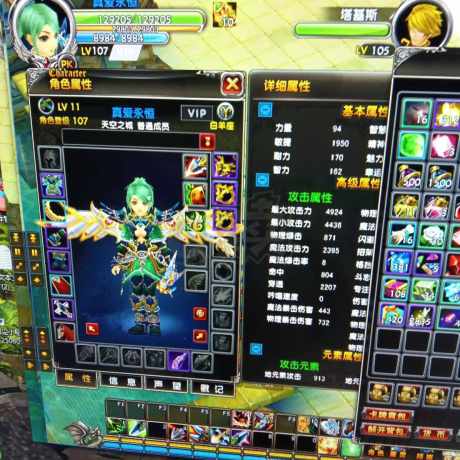 星尘传说-账号-[巡守 107级]雪舞