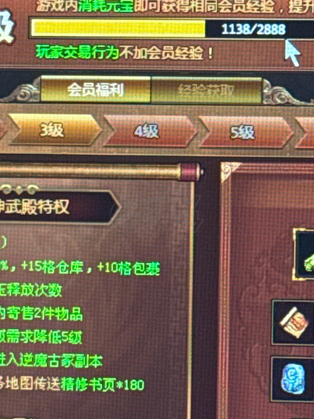 夺宝传世-账号-[法师 49级]3级会员，进度法师号，黄金镖车没停过，持续升级中