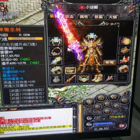 传奇外传-账号-[主体道士 605级]经济实惠