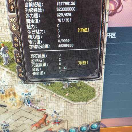 传奇归来-账号-[男 道士 52级]*