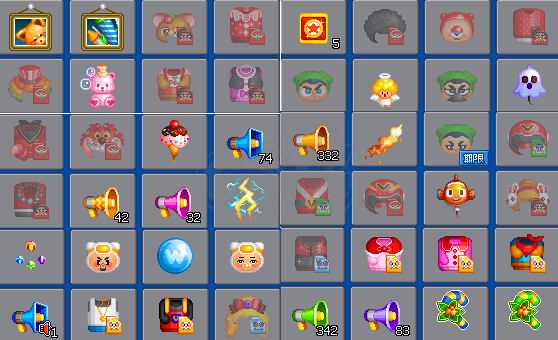 泡泡堂PC版-账号-[ 415级] 二区2星万人老家族及同名号，带宠物小天使！