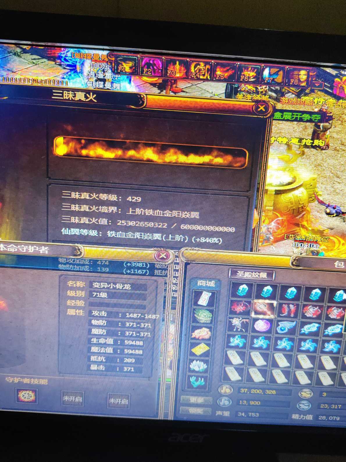 夺宝传世-账号-[战士 71级]时间紧没精力玩了