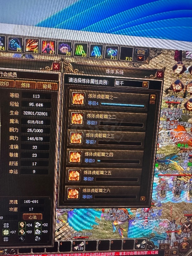 传奇3-账号-[刺客 113级]113级传送刺客五级格挡