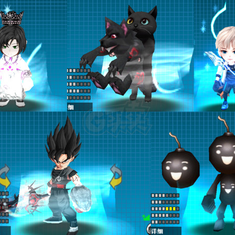 新热血英豪-账号-[魔人 99级]2速炸蛋人丨蛇首丨多个2速精品装！