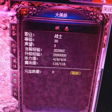 热血传奇1.76秒卡传承版-账号-[战士 30级]不议价不议价不议价