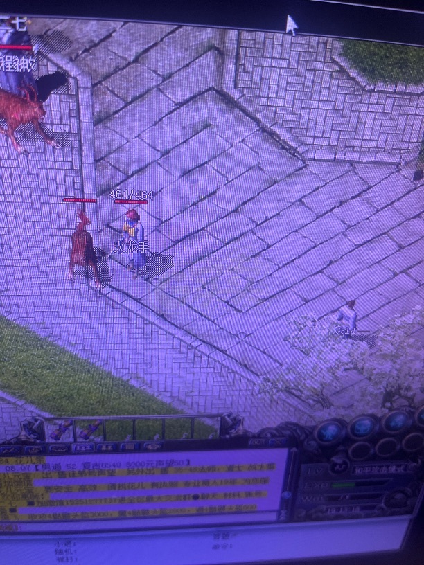 热血传奇1.76秒卡传承版-账号-[道士 45级]45女道