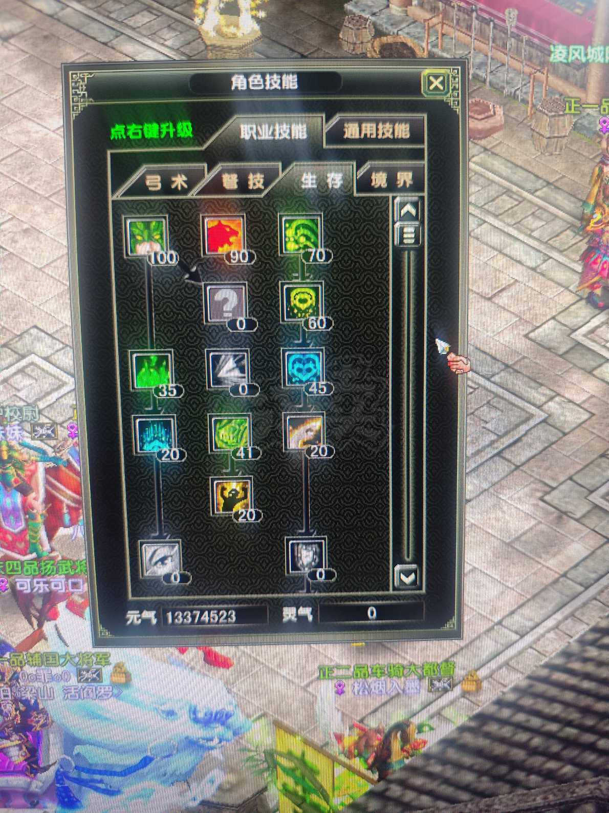 风云怀旧服-账号-[猎手 融合期*5阶]86.6*16套二段mm凌风