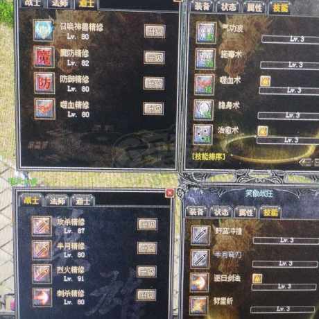 传奇外传-账号-[主体道士 113级]养老区适合散人不打架，全区排14。买回就可以用
