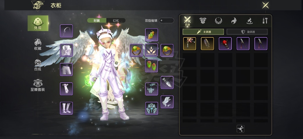 龙之谷世界-账号-[圣骑士 50级]万氪9.1战时装4S不歪18光