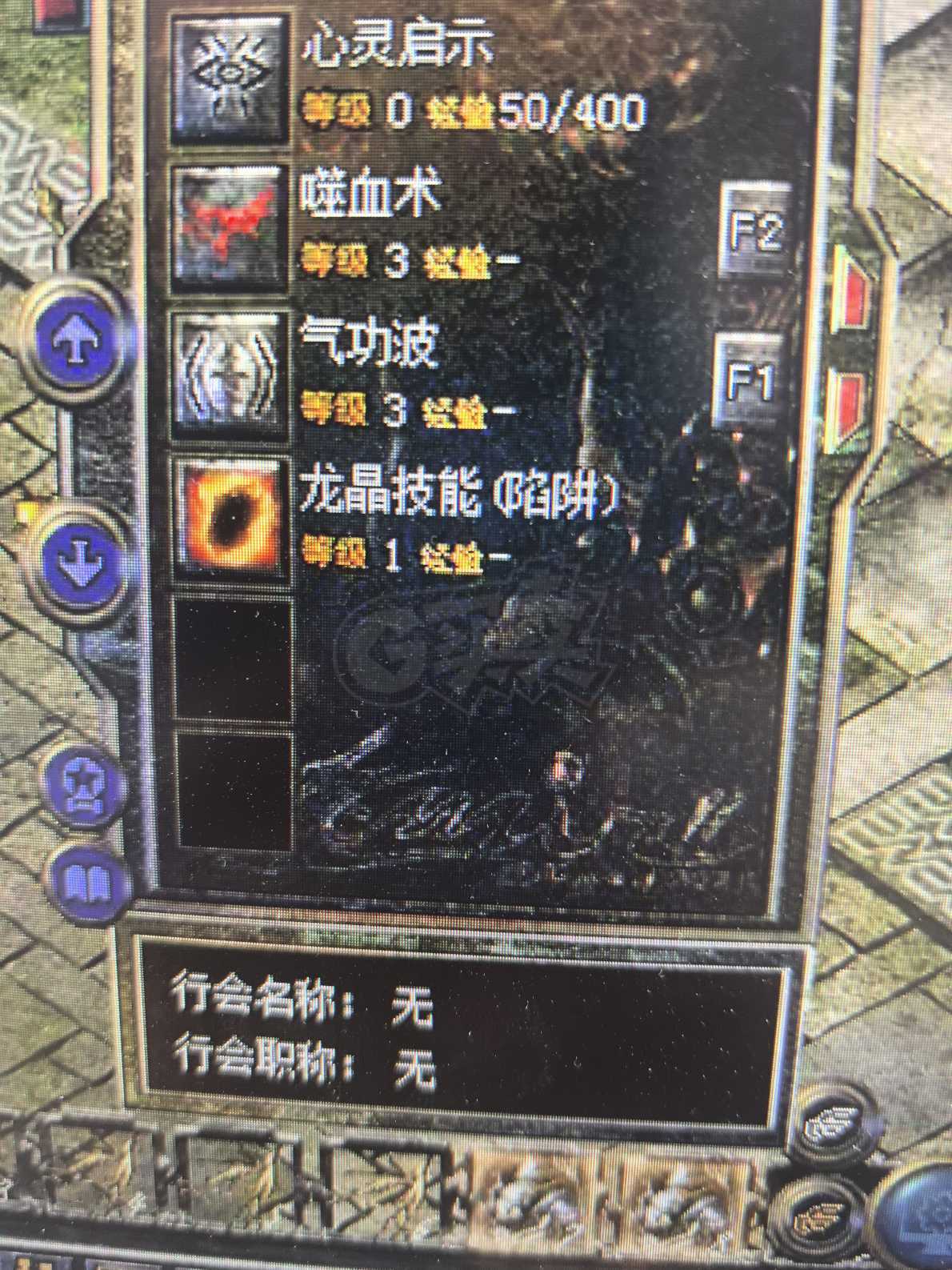 热血传奇怀旧版-账号-[道士 63级] 红名 带32炼狱 天魔 460小时，技能多魔物志33