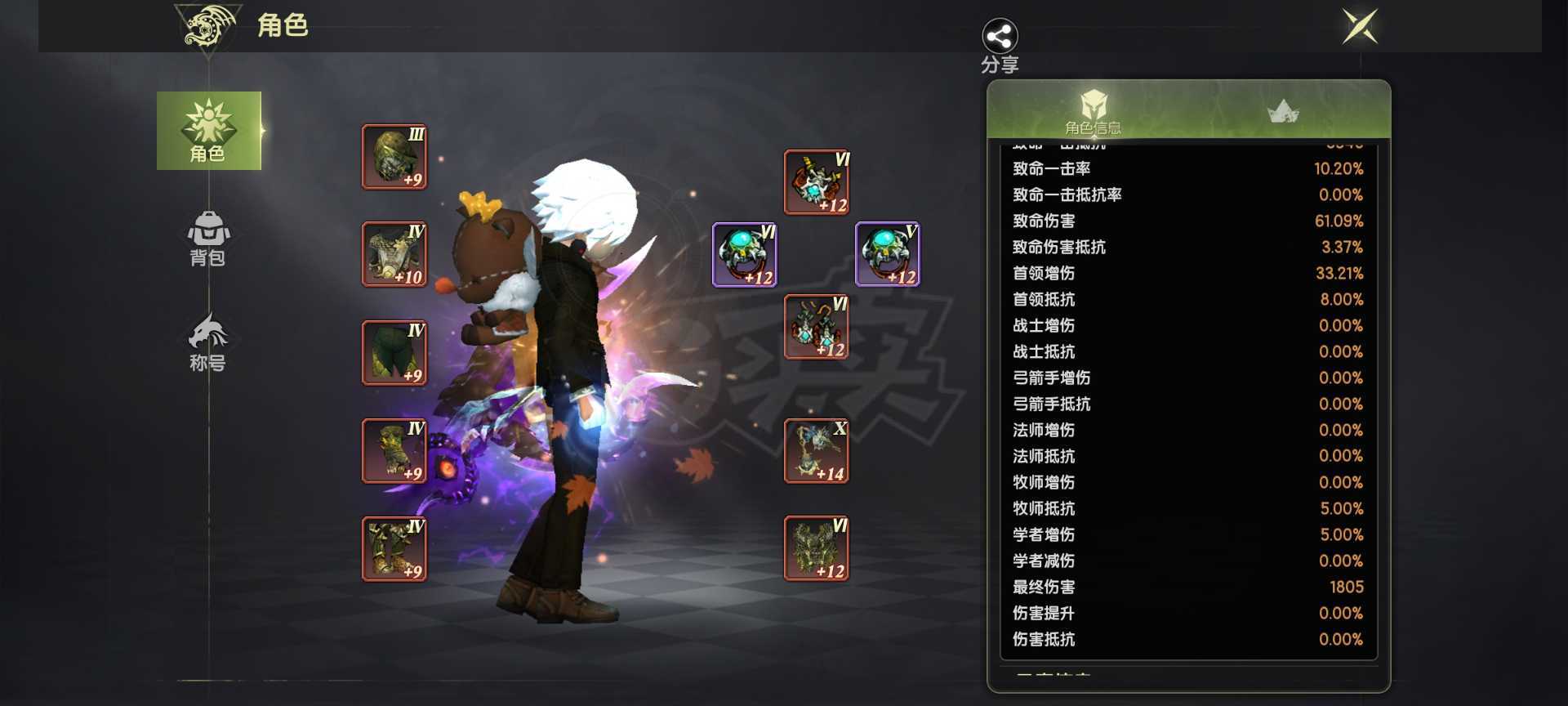 龙之谷世界-账号-[十字军 50级]8万7十字军80大十字33首增60爆伤1800最终