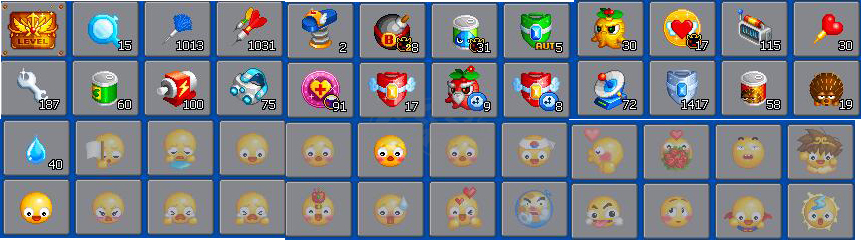 泡泡堂PC版-账号-[ 537级]有16个泡泡，针盾标各上千个，其他装饰品道具