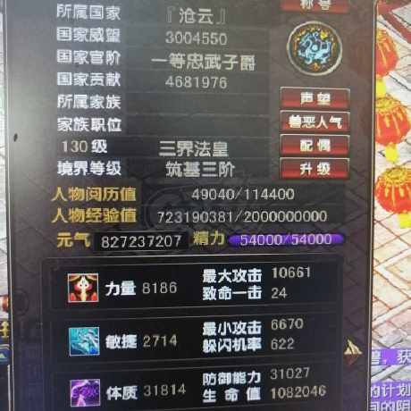 风云-账号-[术士 筑基期*3阶]普通打本号，30天特权3个，20年礼包1个